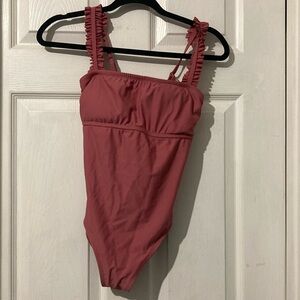 Kona Sol One Piece Swimsuit Women’s Size Small Brand New With Liner Rose Pink